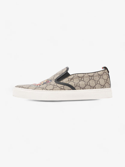 Gucci GG Supreme Angry Cat Sneakers Monogram / Black Canvas EU 44 UK 10