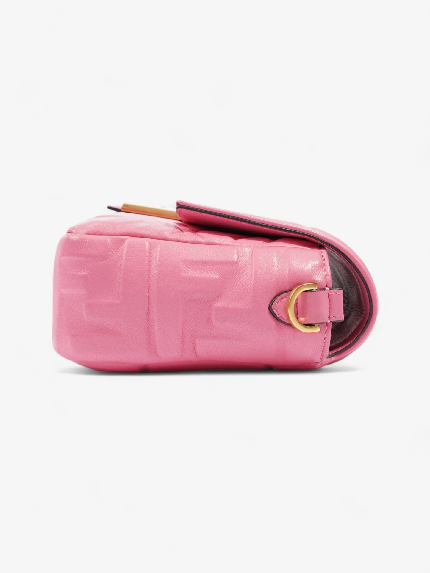 Fendi Baguette Fluorescent Pink Nappa Leather