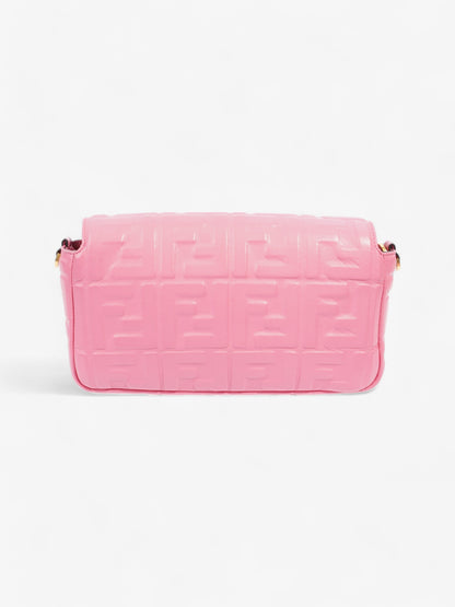 Fendi Baguette Fluorescent Pink Nappa Leather