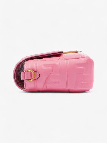 Fendi Baguette Fluorescent Pink Nappa Leather