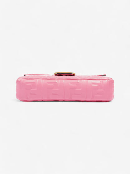 Fendi Baguette Fluorescent Pink Nappa Leather