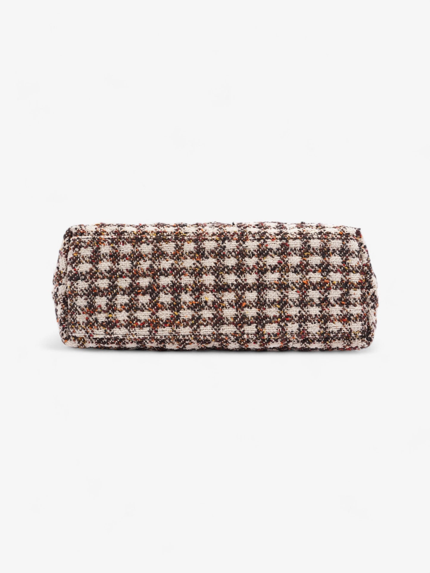 Saint Laurent Lou Lou Burgundy / Beige Tweed Medium