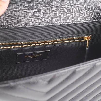 Saint Laurent Large Envelope Black