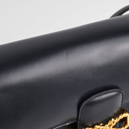 Celine Vintage Navy Box Bag