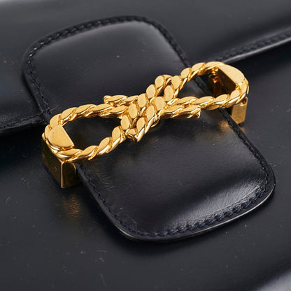 Celine Vintage Navy Box Bag