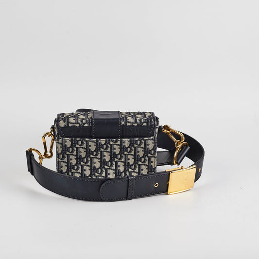 Christian Dior 30 Montainge Box Oblique Navy