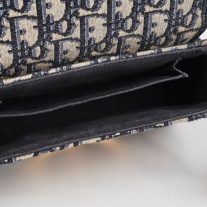 Christian Dior 30 Montainge Box Oblique Navy