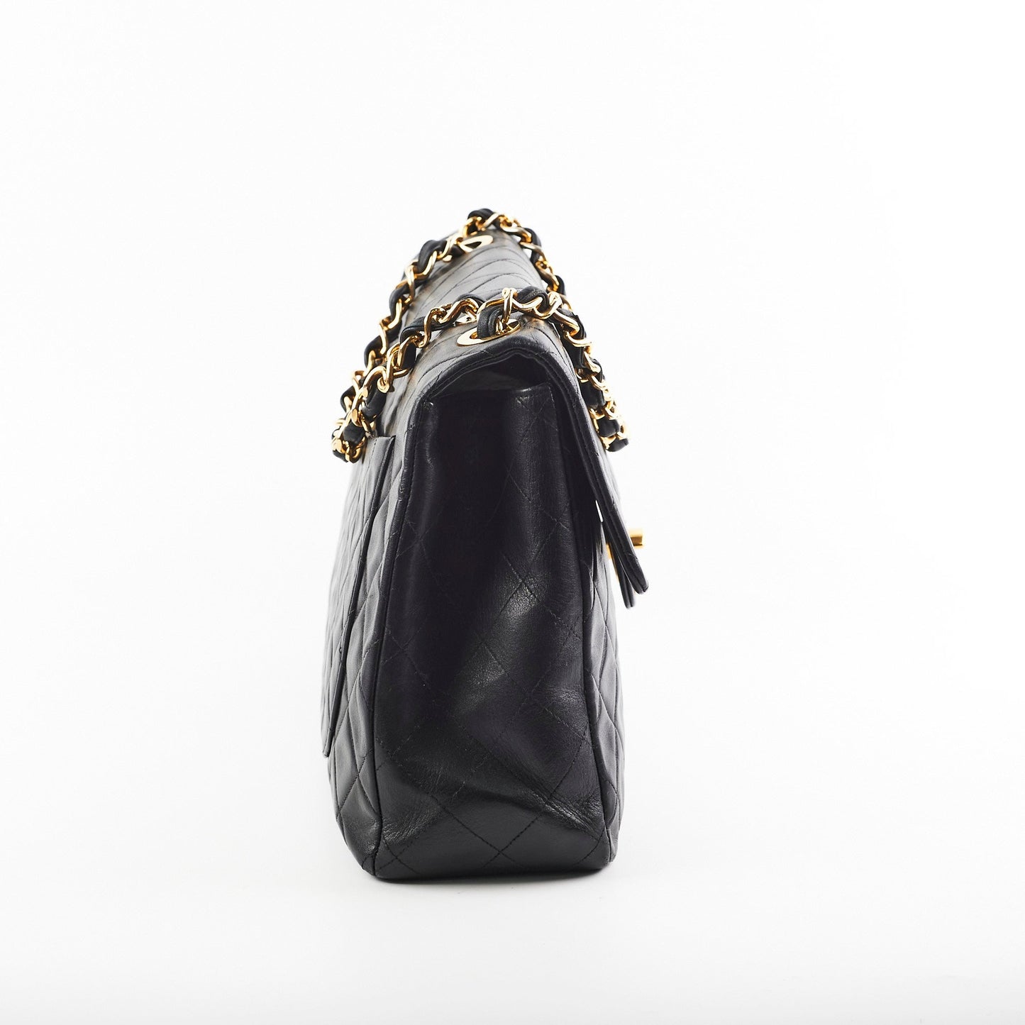 Chanel Maxi Vintage Jumbo Flap Black