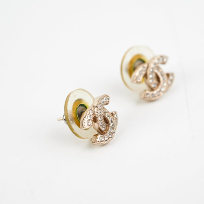 Chanel Gold CC Earrings