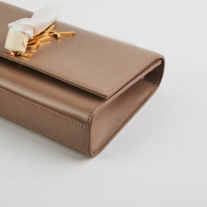 Saint Laurent Kate Tassel Taupe Small
