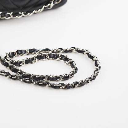 Chanel Mini Square Flap Black Caviar