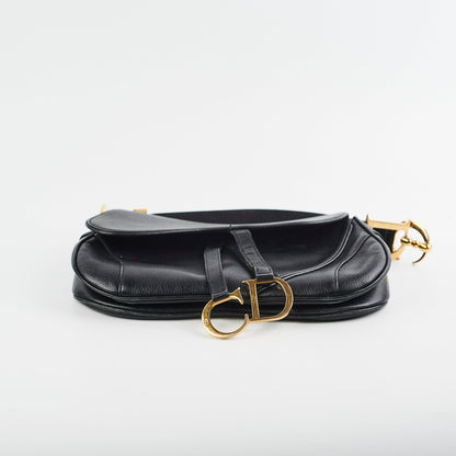 Christian Dior Vintage Shoulder Black Bag