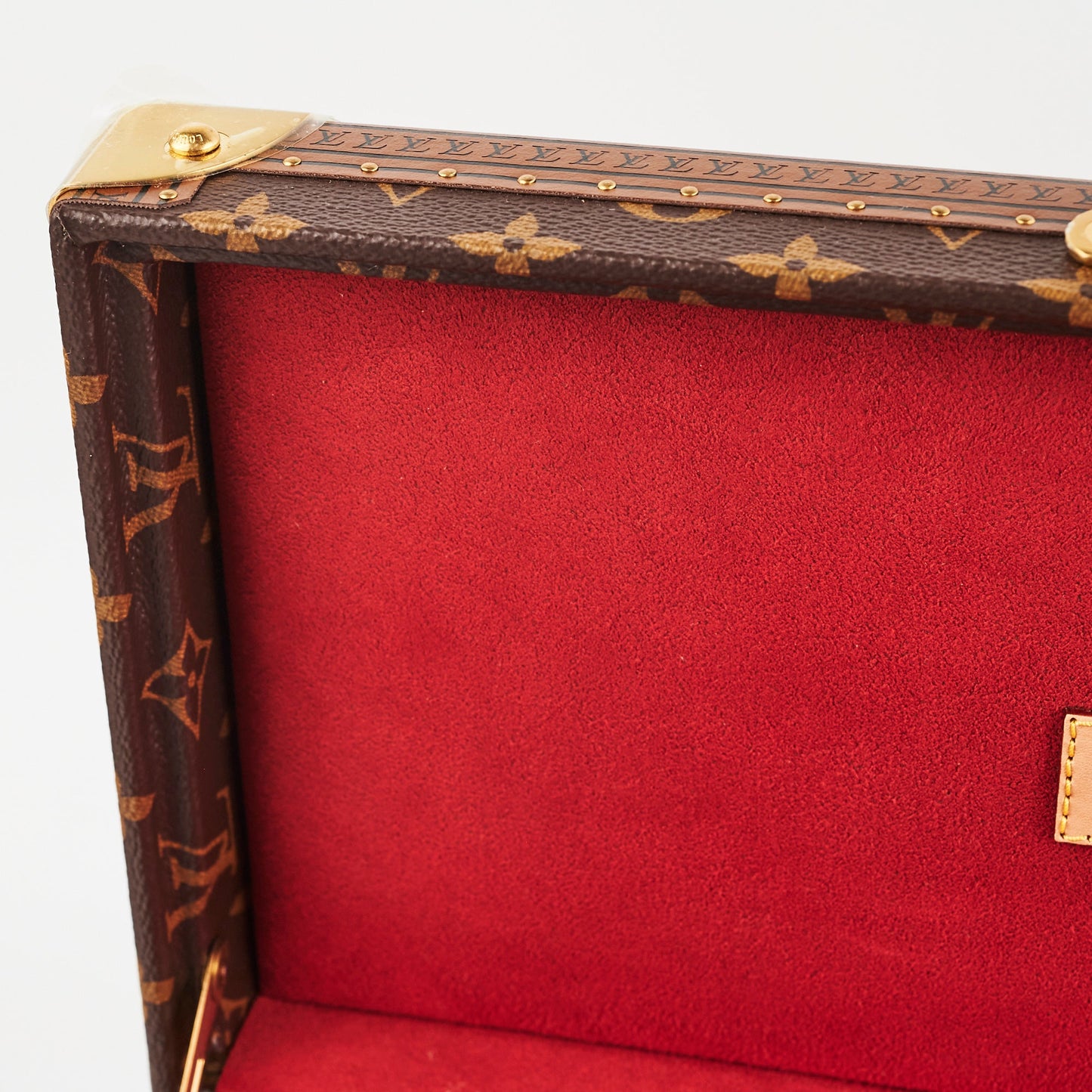 Louis Vuitton Monogram Trunk Jewellery Watch Box