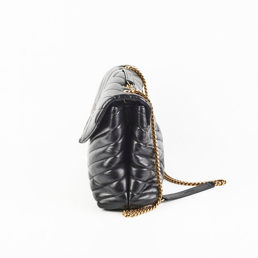 Saint Laurent Lou Lou Medium Black