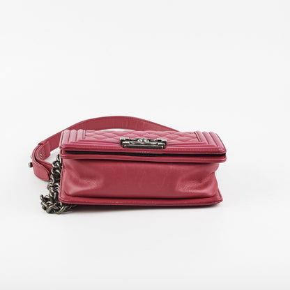 Chanel Boy Small Dark Pink