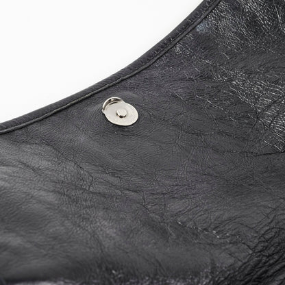 Saint Laurent Niki Large Black Vintage Leather