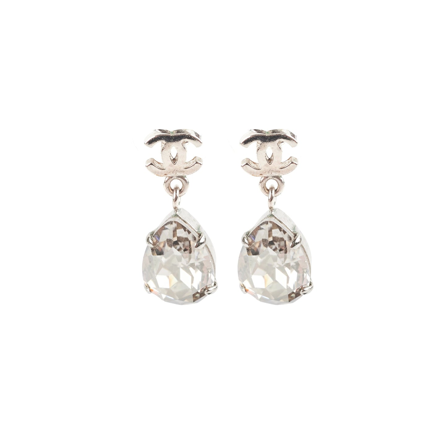 Chanel CC Drop Earring