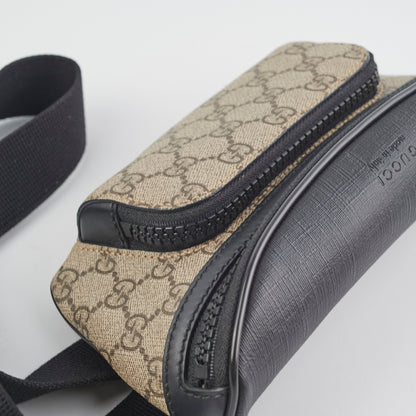 Gucci Supreme Eden Black Belt Bag