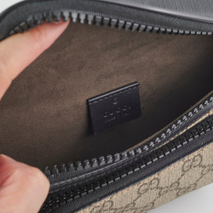 Gucci Supreme Eden Black Belt Bag