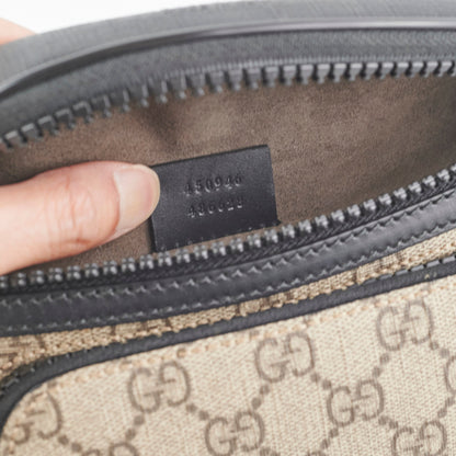 Gucci Supreme Eden Black Belt Bag