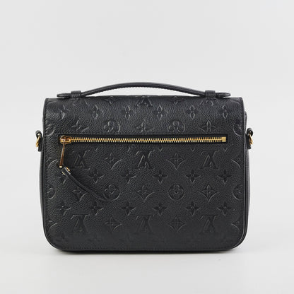 ITEM 14 - Louis Vuitton Pochette Metis Empreinte Black