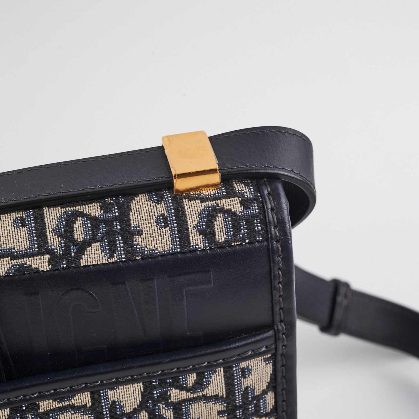 Christian Dior 30 Montaigne Navy Oblique