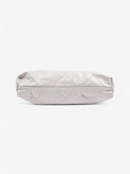 Chanel 22 Grey Calfskin Leather Medium