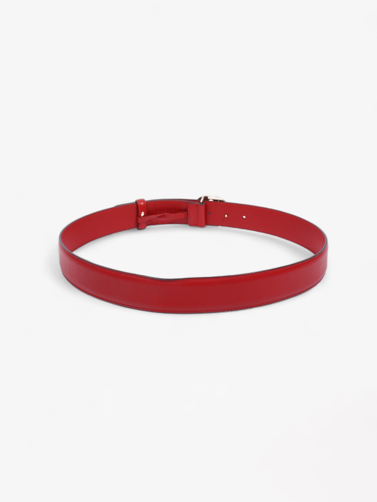 Gucci Interlocking G Belt Red Leather 90cm 36"
