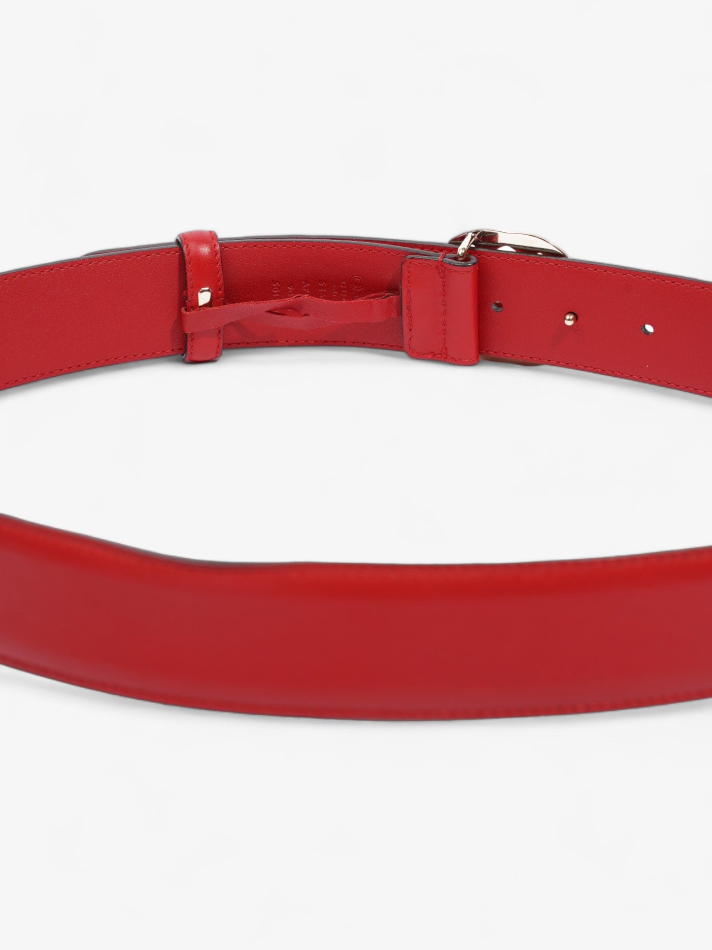 Gucci Interlocking G Belt Red Leather 90cm 36"