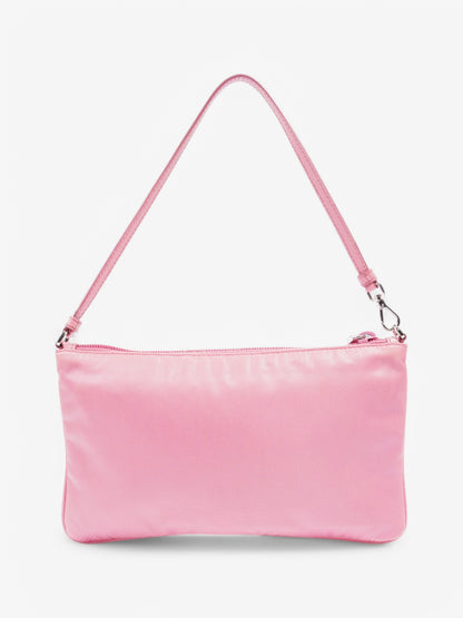 Prada Shoulder Bag Pink Nylon