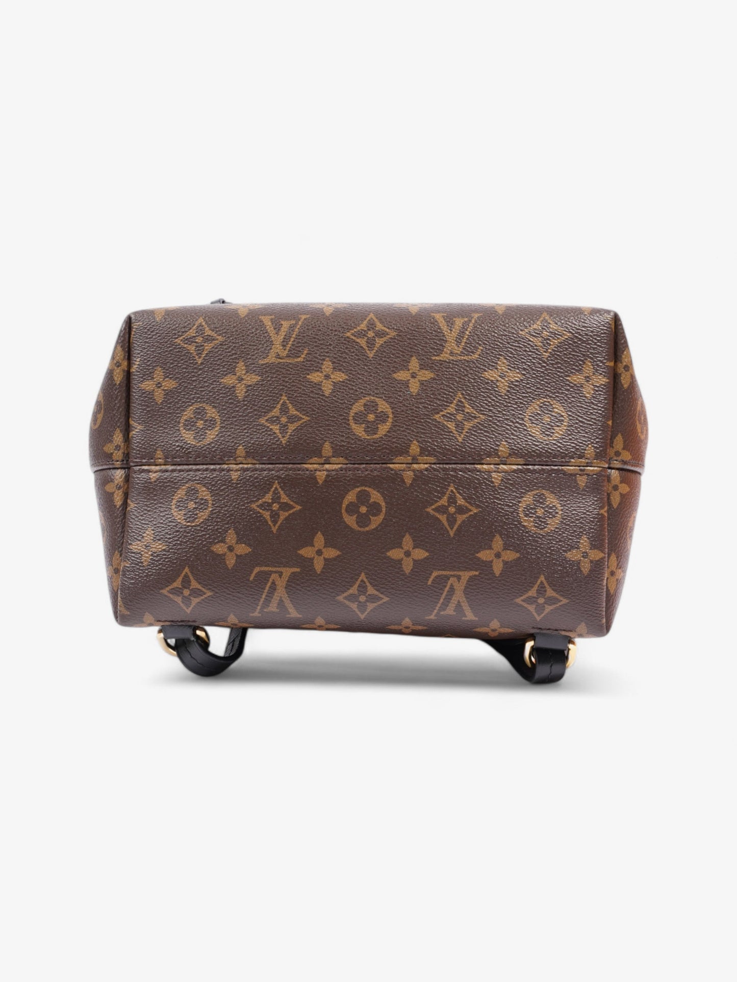 Louis Vuitton Montsouris  Monogram / Black Coated Canvas PM