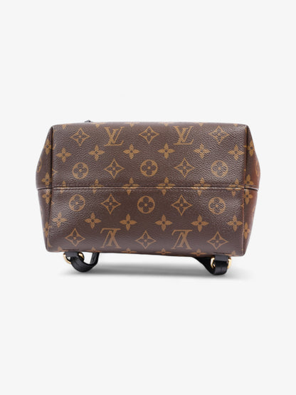 Louis Vuitton Montsouris  Monogram / Black Coated Canvas PM
