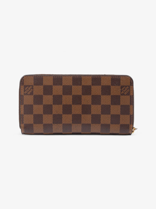 Louis Vuitton Zippy Wallet Damier Ebene Coated Canvas