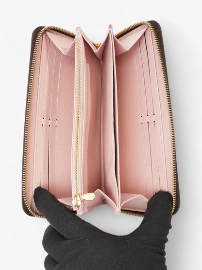 Louis Vuitton Zippy Wallet Damier Ebene Coated Canvas