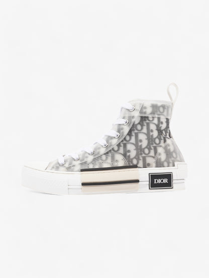 Christian Dior B23 High Top White / Black Canvas EU 37 UK 4