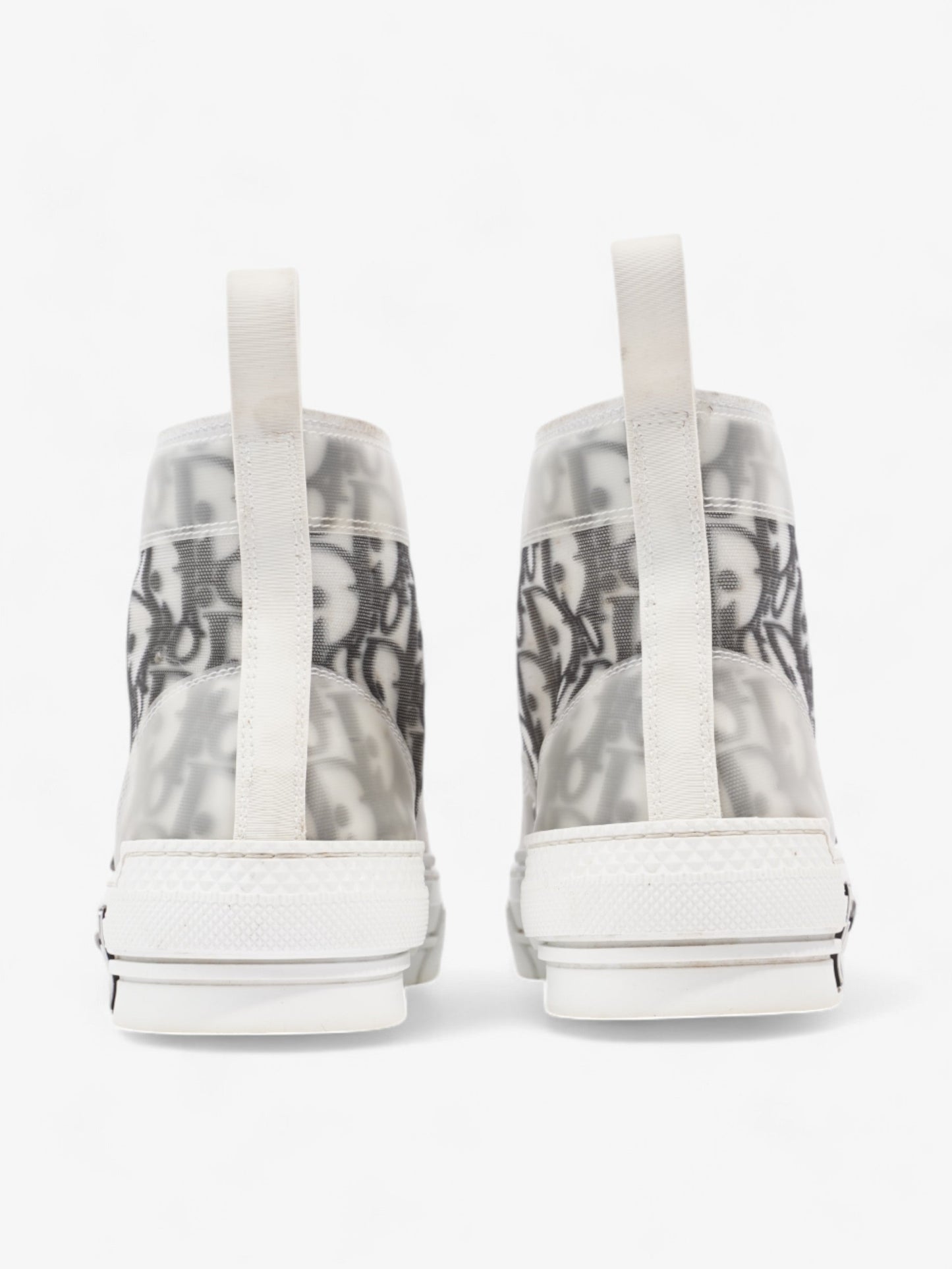 Christian Dior B23 High Top White / Black Canvas EU 37 UK 4