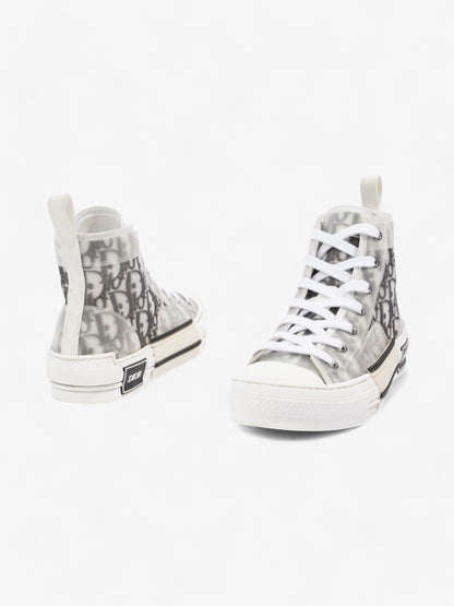 Christian Dior B23 High Top White / Black Canvas EU 37 UK 4