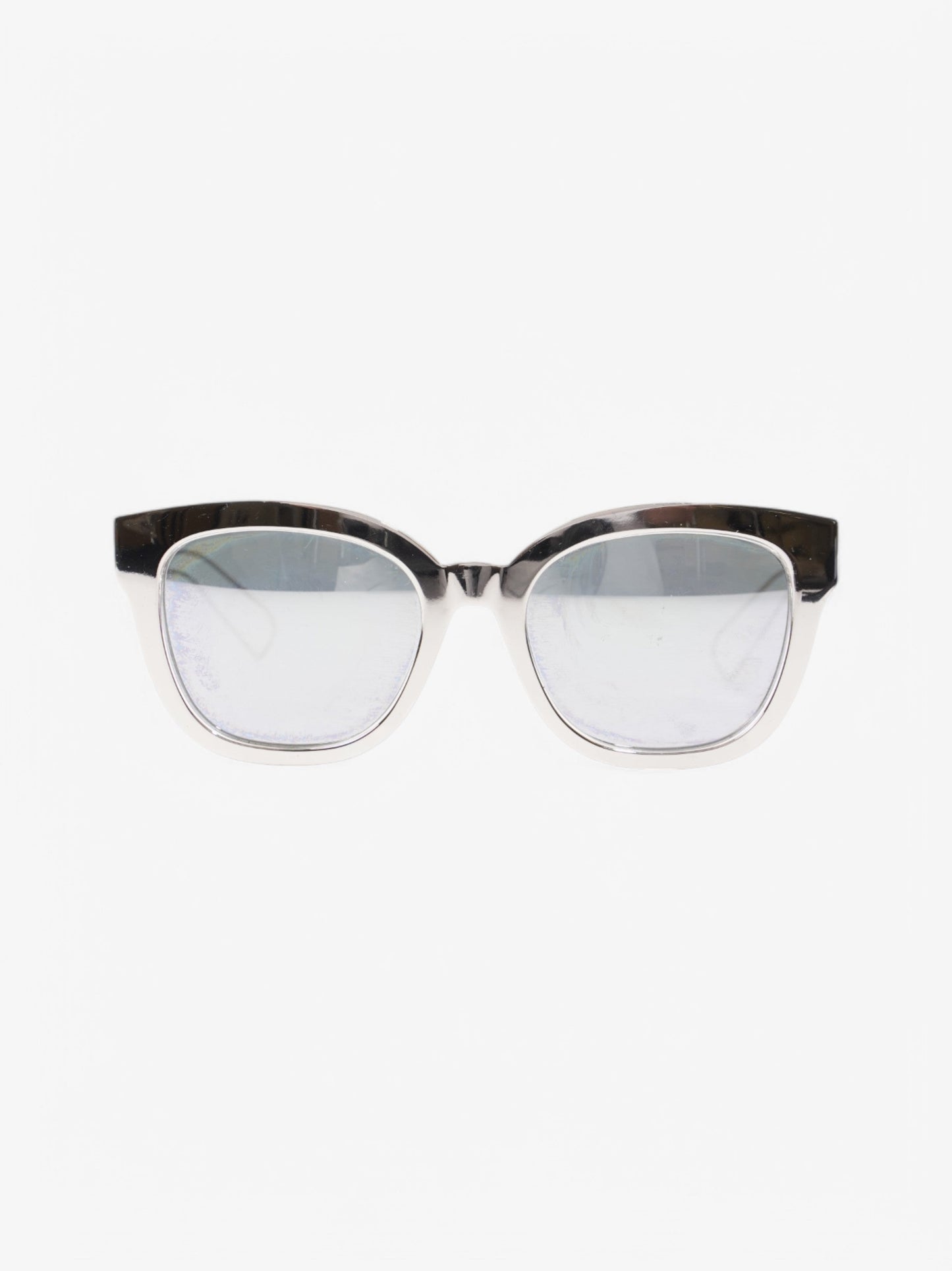 Christian Dior Mirror Sunglasses Silver 150mm