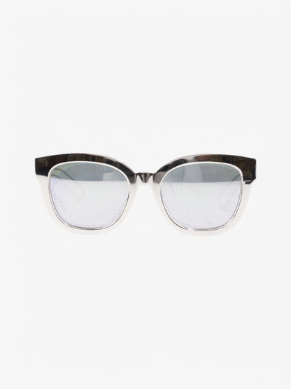 Christian Dior Mirror Sunglasses Silver 150mm