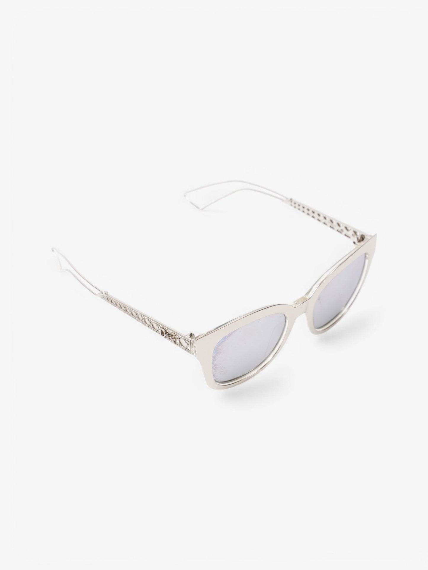 Christian Dior Mirror Sunglasses Silver 150mm