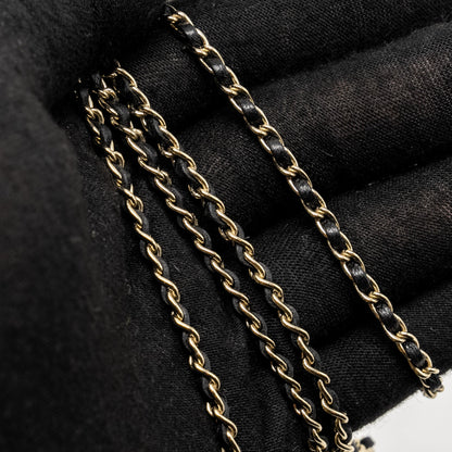Chanel lipstick case with chain crystal L