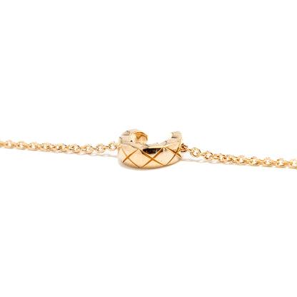 Chanel coco bracelet 18k beige gold