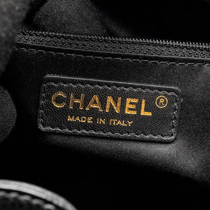 Chanel Petit Shopping Tote Bag Caviar Black
