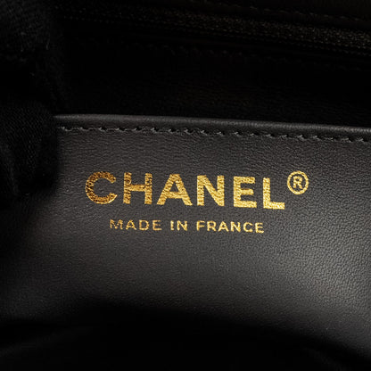 Chanel Mini Rectangular Flap Bag Lambskin Grey L (microchip)