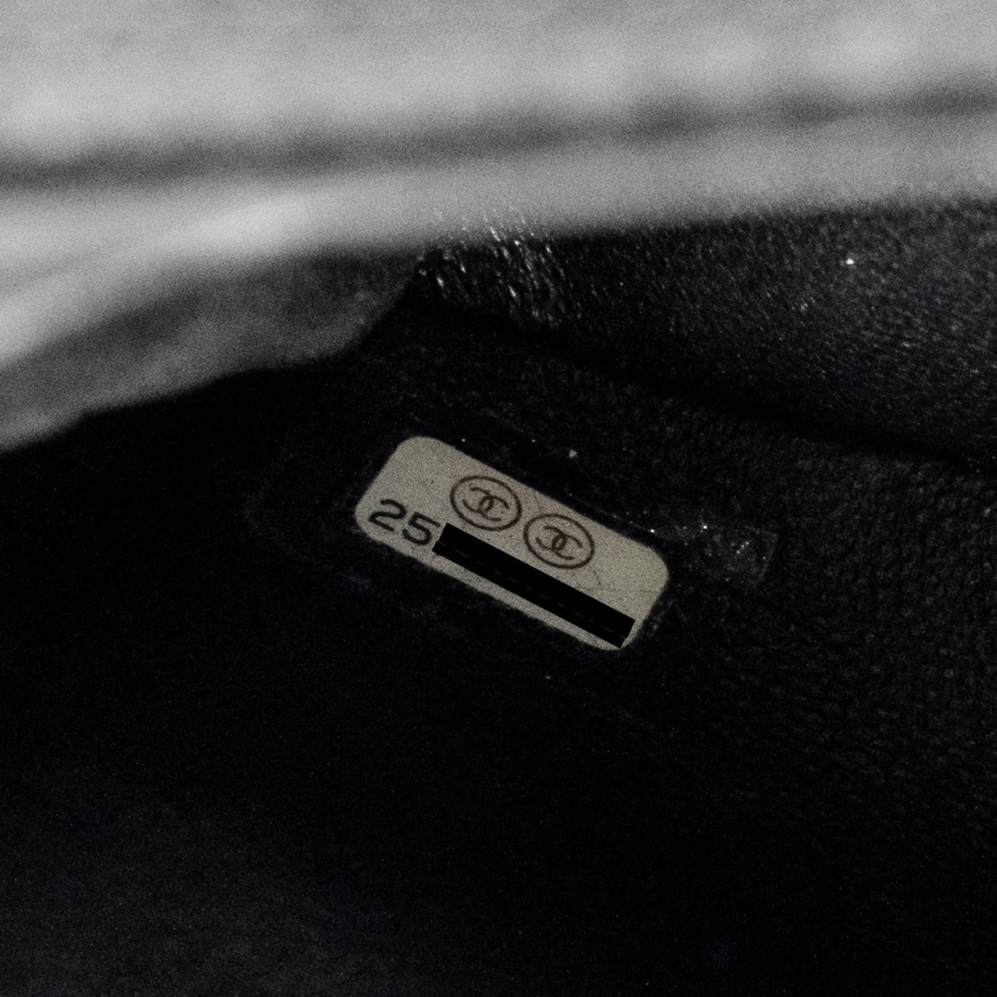 Chanel Mini Rectangular Flap Bag Patent Black L