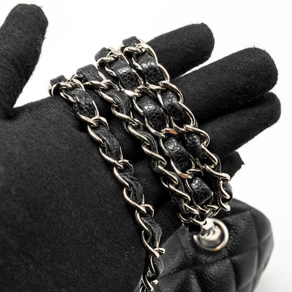 Chanel Mini Rectangular Flap Bag caviar black