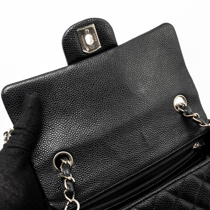 Chanel Mini Rectangular Flap Bag caviar black