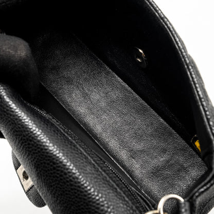 Chanel Mini Rectangular Flap Bag caviar black
