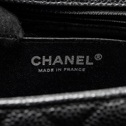 Chanel Mini Rectangular Flap Bag caviar black