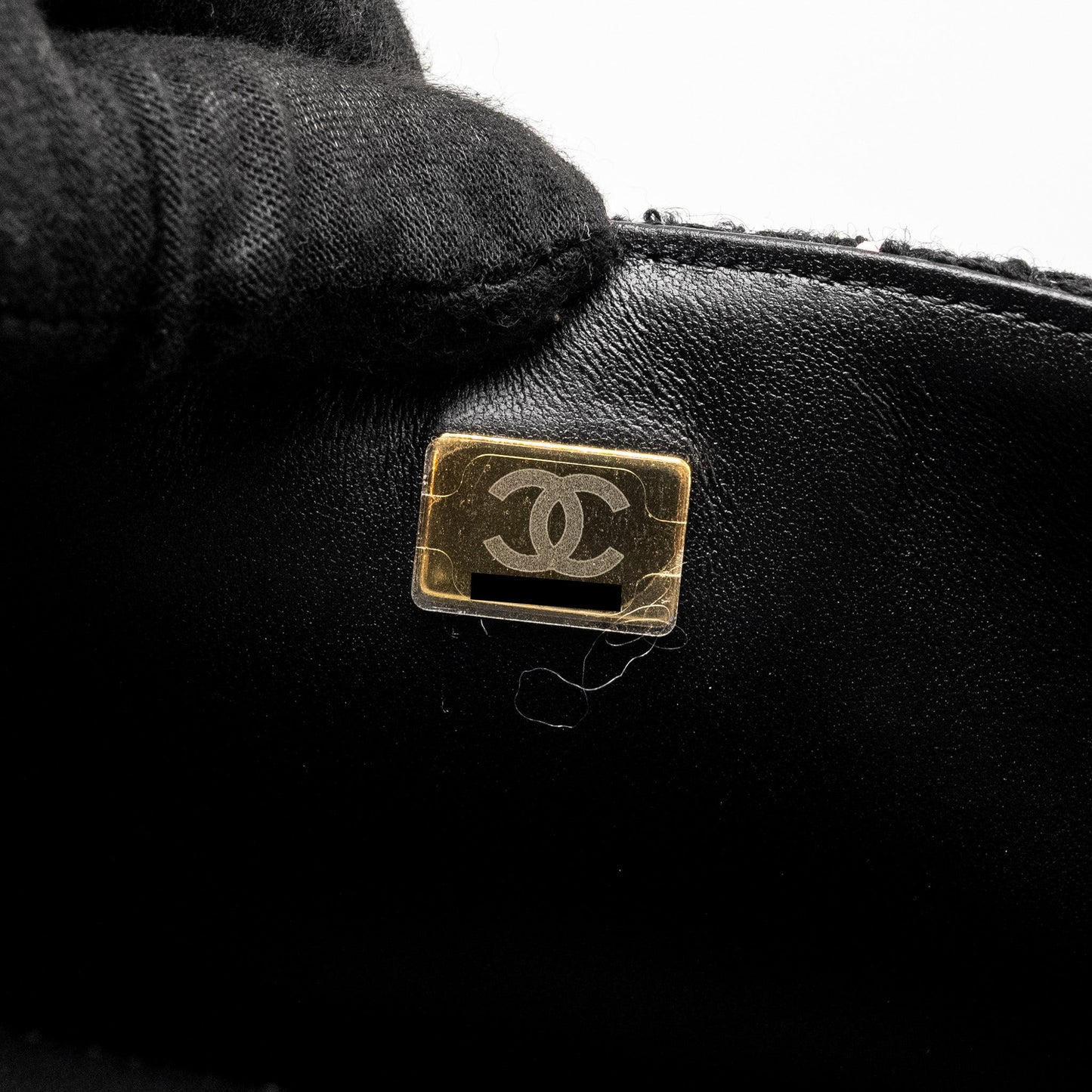 Chanel 23K Flower Bomb Mini Rectangular Flap Bag Tweed Black/Pink L (Microchip)